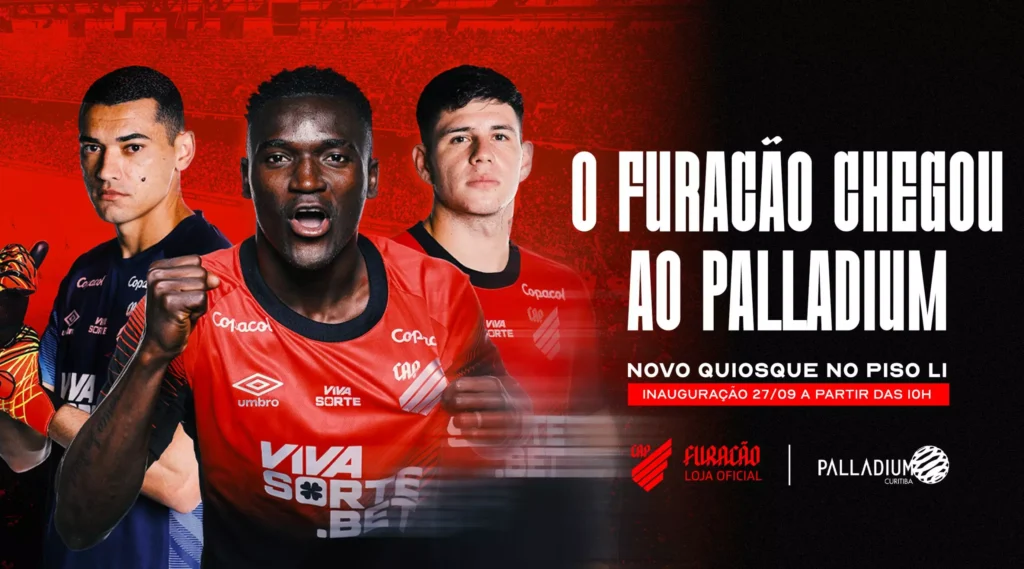 Loja Furacão inaugura quiosque no Shopping Palladium