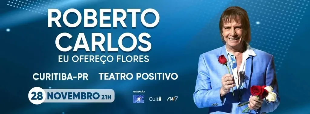 Roberto Carlos volta a Curitiba