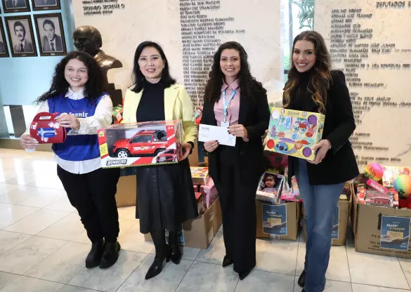 Deputada Maria Victória e entidades envolvidas foto orlando kissner-alep