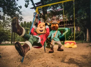 Colônia de Férias do Alceu e da Lola no Hotel Alpestre, em Gramado Divulgação