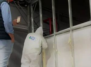 Aplicação Spray Foam AGI do Brasil Divulgação
