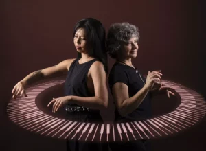 Gabriel Stocchero As pianistas Lilian Nakahodo e Grace Torres