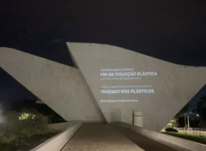 Projeção no Panteão da Pátria e da Liberdade Tancredo Neves, em Brasília Projetemos