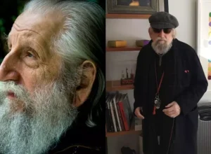 Nelson Leirner - Cred (esq - Cia da Foto), dir (Liliana Leirner)