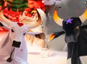 Direto de Parintins, Caprichoso e Garantido fazem a abertura do Festival de Curitiba. Créditos: Divulgação/Governo do Amazonas