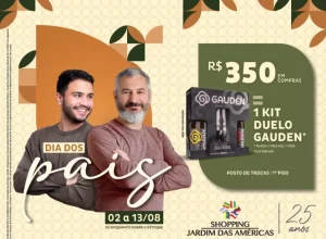 Dia dos Pais com kit cerveja no Shopping Jardim das Américas