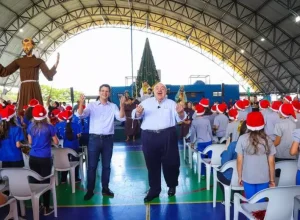 eduardo e greca no povo