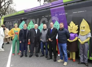 greca e empresários ônibus elétrico