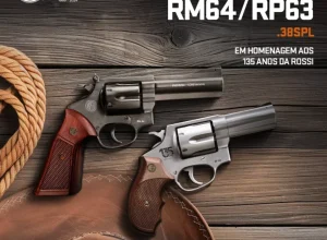 Taurus lança edição especial de revólveres em homenagem aos 135 anos da Rossi