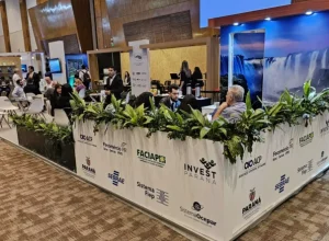 Estande conjunto promoveu negócios. Fotos Adriano Oltramari