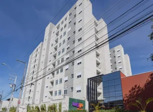 Fachada do novo Luggo Rebouças, localizado em Curitiba (PR). Crédito: Divulgação Luggo