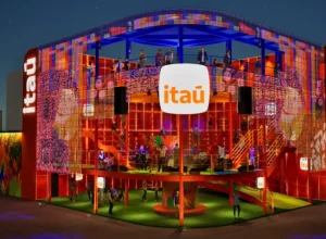 Pavilhão Itaú: projeto assinado por Marcelo Rosenbaum