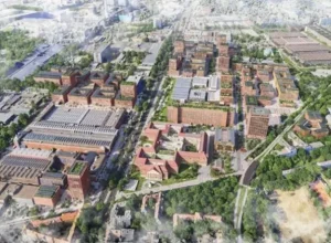 Combinando os mundos real e digital, a tecnologia Siemens formará a espinha dorsal da infraestrutura sustentável para a Siemensstadt Square