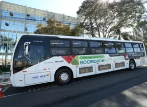 ônibus Scania a gás