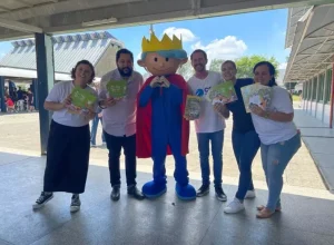 Edição paranaense do evento contou com a presença ilustre do mascote oficial do Hospital Pequeno Príncipe CCR Aeroportos - Divulgação