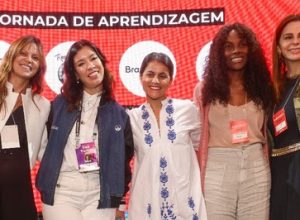 Patrícia Ellen, Katielle Haffner, Leticia Muniz, Eliane dos Santos e Ana Laura SivierI